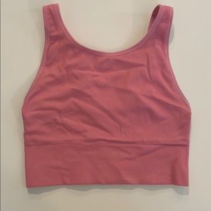 Victoria’s Secret High Neck Lounge Bra Pink Medium